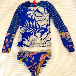 Maaji girls rashguard bathing suit